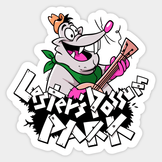 Lester's Possum Park Sticker by wloem